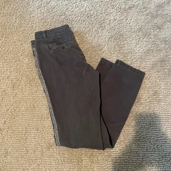 Anthropologie Chino Relaxed Grey Wash Jean - Picture 2 of 6